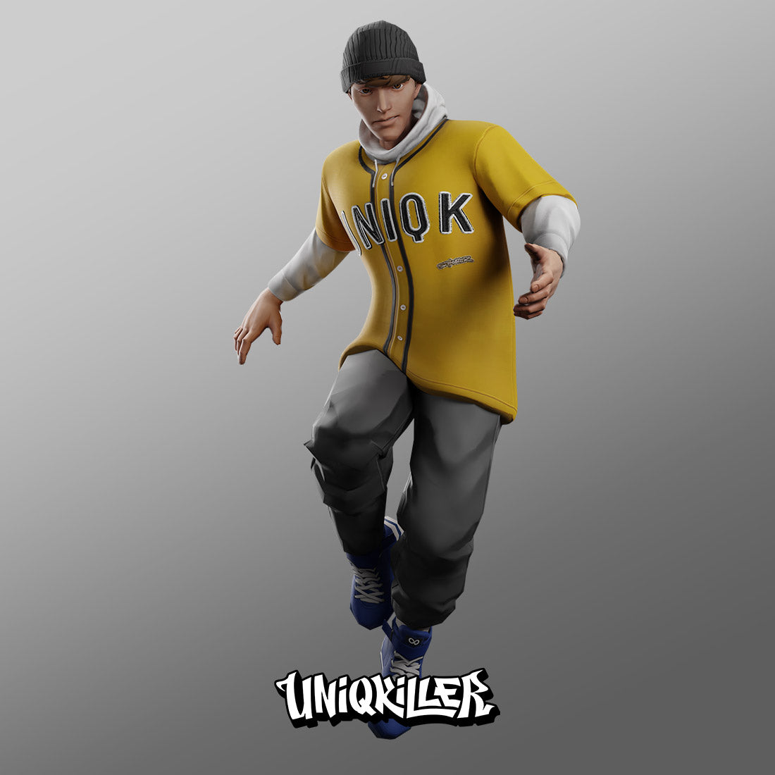 YELLOW UNIQK JERSEY