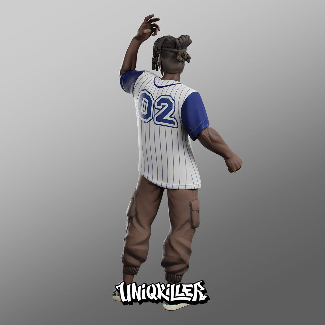 BLUE UNIQK JERSEY